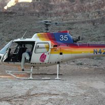 helicopter that took me to bottom of grand canyon