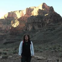 me at the grand canyon